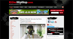 Desktop Screenshot of killerhiphop.com